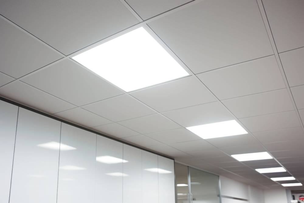 faux plafond d'entreprise